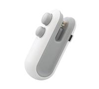 NONDK USB Busta per Alimenti Sigillatrice per Sacchetti Termosigillatrice Macchina per Uso Domestico Piccola Mano Borsa Un Pressione Accessori per Sigillare Snack Sigillante Clip -A