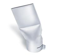 Ugello piatto angolato Steinel 74 x 3 mm, per la saldatura di fogli e teloni, per pistola termica industriale HG 5000 E