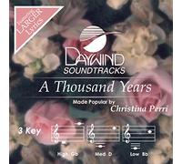 None - A Thousand Years [Accompaniment/Performance Track] (Daywind Soundtracks)