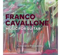 Cristiano Porqueddu Cavallone – Music for Guitar – CD