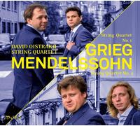 None Grieg - String Quartet No. 1 & Mendelssohn - String Quartet No. 2 (CD)