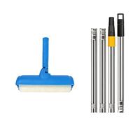 None Splatter Brush - Rullo per pittura a soffitto, 25,4 cm, 4 sezioni | Set antigoccia con maniglia per finestre, porte, giardini, garage, vernici, progetti e persino copertura