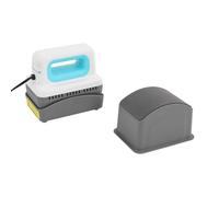 NoneDanGee Pressa a caldo per cappelli, con piastra riscaldante curva da 14 x 8 cm, con base di sicurezza per progetti di cappelli e cappelli, spegnimento automatico