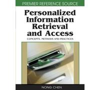 Nong Chen Personalized Information Retrieval and Access (Copertina rigida)