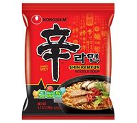 Nongshim Shin Noodle Ramyun Gourmet Spicy, 4 oz. pacchetti, 12 -Count