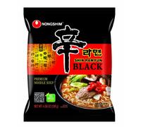 Nongshim Shin Ramyun Noodle Soup, Black, 4.58 Ounce (Pack of 24)