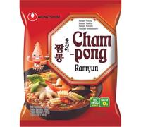 Nongshim Zuppa Piccante Champong - 20 Confezioni da 124 g