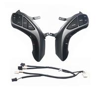 nongyo Compatibile con Hyundai per Elantra 2012 2013 2014 2015 AT 2012 2013 2014 MT per I30 Volante Multifunzione Controllo della velocità di Crociera Pulsanti Musicali Pulsante Volante