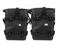 nongyo Compatibile Con Suzuki Per DL650 Per V-Strom Borsa Posteriore Per Moto Borsa Da Sella Universale Per Moto Borsa Impermeabile Per Sedile Posteriore Borsa portautensili moto(Carbon fiber-2pcs)