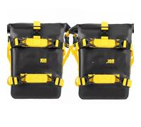 nongyo Compatibile Con Suzuki Per DL650 Per V-Strom Borsa Posteriore Per Moto Borsa Da Sella Universale Per Moto Borsa Impermeabile Per Sedile Posteriore Borsa portautensili moto(Black-yellow-2pcs)