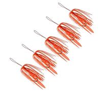 NONGYU 5 pezzi di ricambio per esche da pesca a doppio gancio Jigging a caduta lenta per esche verticali di ricambio per esche da jigging