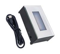 NONGYU Base luminosa a LED rettangolare con incisione 3D per un uso versatile, con colori regolabili, alimentazione USB ed efficienza energetica, luce che cambia colore, Misura unica, come descritto
