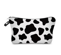 NONGYU Beauty case portatile con stampa di cartoni animati per donne e ragazze, da viaggio ed elegante astuccio da toilette