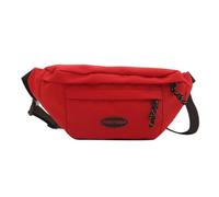 NONGYU Borsa a tracolla pratica e sicura per escursioni e shopping, borse a tracolla in nylon per sport, Rosso, As shown in the picture (error 1-3cm)