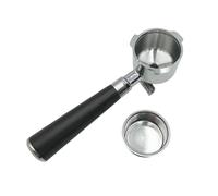 NONGYU Cestino del filtro della maniglia inferiore di 51mm per gli appassionati di caffè espresso parte la maniglia di ricambio del portafiltro dell'orecchio tre