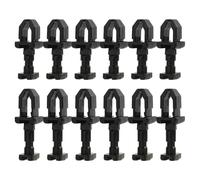 NONGYU Chiusure di sicurezza per prese d'aria, facili da installare, per tutte le stagioni, 12 chiusure a clip per installazione rapida