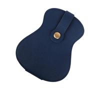 NONGYU Custodia per plettro per chitarra Custodia per plettro per chitarra Custodia per plettri in pelle PU Supporto per plettro per chitarra Organizzatori, Blu
