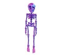 NONGYU Decorazione di Halloween della figurina dei magneti del frigorifero dello scheletro snodato con giunto articolato per frigorifero per frigorifero