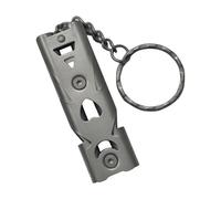 NONGYU Dispositivo multiuso per emergenze e segnali acustici, in acciaio inox, perfetto per viaggi con zaino in spalla, salvataggio all'aperto