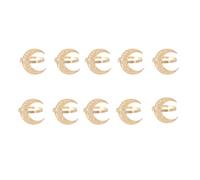 NONGYU Eleganti Portatovaglioli Costruzione In Lega Sole Lune Modello Elementi di Fissaggio Per Banchetti di Nozze Decorazione Sostenibile Della Tabella Decorazione Clip