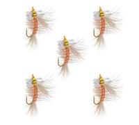 NONGYU Esca portatile per pesca a mosca secca, design a secco, in lega di acciaio, resiste per una pesca costante in condizioni di pioggia, esca impermeabile