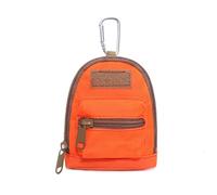 NONGYU Marsupio da uomo portatile per sport all'aria aperta con portamonete e portachiavi multi funzionale borse di stoccaggio, Colore: arancione., As shown in the picture (1-3cm error)