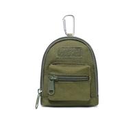 NONGYU Marsupio da uomo portatile per sport all'aria aperta con portamonete e portachiavi multi funzionale borse di stoccaggio, Verde militare, As shown in the picture (1-3cm error)