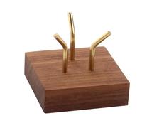 NONGYU Mineral Rack - Espositore in legno sofisticato per cristalli, fossili e oggetti da collezione Rock Collection Holder Rock Collection, Grande, come descritto