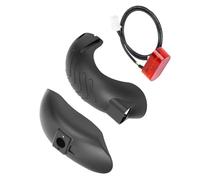 NONGYU Parafango anteriore/posteriore universale con fanale posteriore per scooter elettrico anteriore/posteriore di ricambio parafango allargato parafango posteriore per scooter elettrico con luce