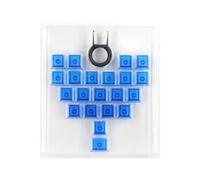 NONGYU PC Materials Heart Fogged Design Keycaps Set 21Piece Altezza originale per migliorare il comfort di digitazione e fascino visivo Altezza originale