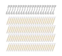 NONGYU Pesca Fluorescente Luce Stick Tip Glow con Attacchi Clip Notte Piccoli Bastoni Lightstick Luce Accessorio per