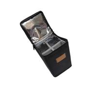 NONGYU Piccola borsa per serbatoi da campeggio Borsa di immagazzinaggio del cilindro dei combustibili Custodia protettiva Piccoli combustibili Cilindro di stoccaggio per il campeggio all'aperto, Nero