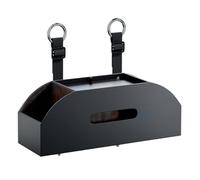 NONGYU Planner con porta bicchieri e porta fazzoletti, sicuro contro l'altezza, per osservabilità del conducente, proprietario di fazzoletti, auto