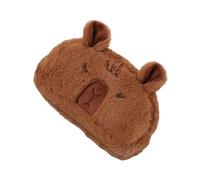 NONGYU Plsuh - Astuccio portamatite a forma di animale, grande capacità, leggero, da viaggio, per studenti, donne, ragazze, a tema Capybara, organizer da ufficio in peluche, B