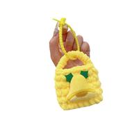 NONGYU Portachiavi in peluche con tasca portamonete, regalo di Natale perfetto per le vacanze, regalo di Natale perfetto per l'uso quotidiano, E, Taglia unica