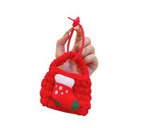 NONGYU Portachiavi in peluche con tasca portamonete, regalo di Natale perfetto per le vacanze, regalo di Natale perfetto per l'uso quotidiano, C, Taglia unica