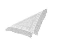 NONGYU Scialle in pizzo coordinato con nappe Seethrough triangolare spalla Wrap CoverUp sciarpa per le donne tutti gli armadi matematici copricapo alla moda, Sjj078, Taglia unica