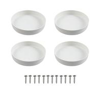 NONGYU Set di 4 copricapi commerciali da 22,9 cm in polipropilene contro il piano di peeling per difesa estesa del mucchio di grado marino