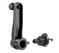 NONGYU Supporto flessibile per auto OIutlet con gancio regolabile e base a sfera da 17 mm Supporto per telefono per trasferimento di potenza del telefono stand per autisti turisti