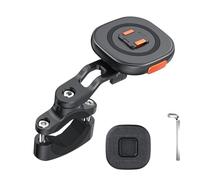 NONGYU Supporto per telefono in alluminio per bici 360 che gira il supporto orizzontale del telefono del