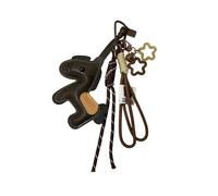 NONGYU Unico ciondolo a forma di borsa a forma di cavallo, significato di prosperità immediata, alla moda, amico, famiglia, per occasioni speciali, portafortuna per borse, Doppio cinque punte, One