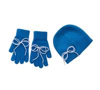 NONGYU Unisex Skull Hat Guanti per Attività All'aperto con Bowknot Pullover Unisex Perle Caps 2000s Cappelli per Uomo, Blu reale, Taglia unica