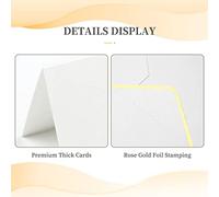 NONHAI Biglietti di auguri con buste Thinking of You, biglietto vuoto per pizza e cibo, biglietti di auguri per compleanno, baby shower, congratulazioni, matrimonio, ringraziamento, tutte le occasioni