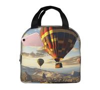 NONHAI Borsa termica per il pranzo Tour of The Balloon Box per donne e uomini riutilizzabile borsa termica per ufficio picnic