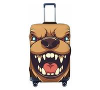 NONHAI Copertura per bagagli da viaggio Protezione per valigia Orso che mostra i denti Elastico Lavabile Stretch Valigie Protector Anti-Graffio Copertura per valigia da viaggio Adatto per bagagli da