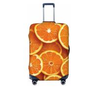 NONHAI Copertura per bagagli da viaggio Protezione per valigie Fette arancioni Elastico Lavabile Stretch Valigie Protector Anti-Graffio Copertura per valigia da viaggio Adatto per bagagli da 45-81 cm,