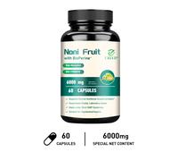 Noni Fruit 6000 mg - con BioPerine - Salute digestiva, protezione antiossidante