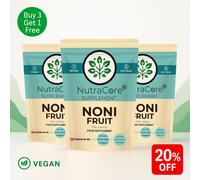 Noni Frutta Capsula 5500mg (1.5% Iridoids) -100% Naturale & Strong-100%