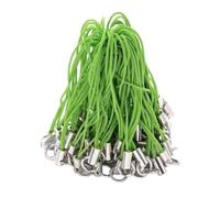 NonMiFyR 100 Pezzi di per Cellulari, Cinturini Pendenti per Cellulari, Pratici da Polso, Fai da Te per Cellulari, Fotocamere E Portachi, Verde