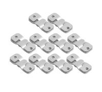 NonMiFyR 10x Staffe di Montaggio a Filo per Mobili, Ganci per Appendere Quadri, Ganci da Parete, Clip, Ganci per Cornici Fotografiche, Piccolo